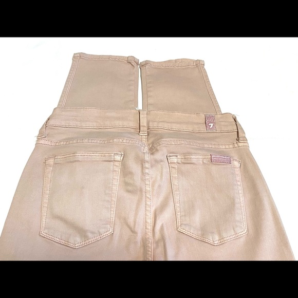 7 For all Mankind Pink Jeans - Picture 6 of 8